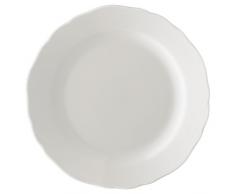 Hutschenreuther 02013-800001-10019 Maria Theresia Frühstücksteller 19 cm mit Fahne, weiß