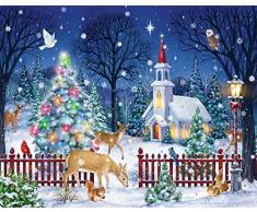 Vermont Christmas Ruhige Nacht Adventskalender (Countdown zu Weihnachten)