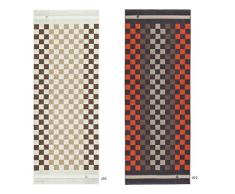 EGERIA PLAID Saunatuch mit Karo-Muster, Farbe Ivory und Größe 70 x 200 cm