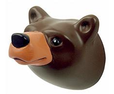 Capventure Brown Bear Wandhaken, Mehrfarbig, 5,5 x 5 x 5,5 cm