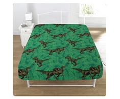 Kidcollection Spannbettlaken für Einzelbett, 50 % Baumwolle / Polyester