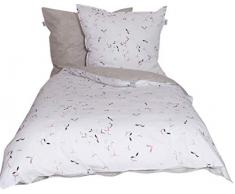 Schöner Wohnen Bettwäsche-Set, Baumwolle, Rosa, 200 x 135 cm