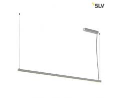 SLV Arosa 2m, TRIAC PD, Indoor Pendelleuchte, alu, 3000K LED Lamp Aluminium 65 W, silber