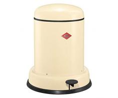 Wesco AbfallSMLR Baseboy Abfallsammler, Edelstahl, Mandel, 33 x 33 cm