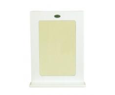 Tenzo 5169-005 Malibu - Designer Spiegel 80 x 60 x 13 cm, MDF lackiert, weiß