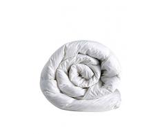 Prestige Italian Bed Linen Weiße Winter Steppdecke, 100% Mikrofaser, Kleine Doppelte, 200x200cm