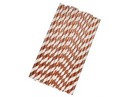 Neviti Strohhalme - Papier, Roségold