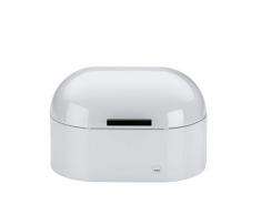 Kela Brotkasten, Friscolino, Metall mit farbiger Beschichtung, 25x15x17 cm, 11176, Weiß