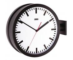 Balance 176224 - Wanduhr (schwarz, weiß, Glas, 38 cm, 180 x 430 x 500 mm, 3,7 kg)