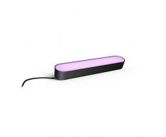 Philips Hue White and Color Ambiance Play Lightbar, dimmbar, bis zu 16 Millionen Farben, steuerbar via App, kompatibel mit Amazon Alexa, schwarz