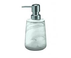 Kleine Wolke Marble Seifenspender, Steinzeug, anthrazit, 7.8 x 7.8 x 16.5 cm