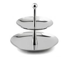 Weis 16032 hochwertige Etagere, Edelstahl mit 2 Stufen