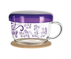 Ritzenhoff My Moment Teeglas, Glas, Mehrfarbig, 10 cm