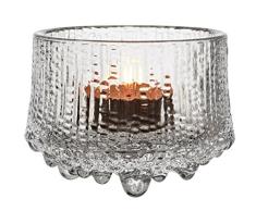 Iittala Ultima Thule Windlicht, Glas, Transparent, 8.6 x 8.6 x 6.5 cm
