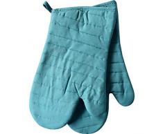 Gourmet Pro Ofenhandschuh, einfarbig, 17,7 x 12, 2 Stück, Türkis