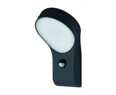 LEDVANCE LED Wand- und Deckenleuchte, Leuchte für Außenanwendungen, Warmweiß, Integrierter Tageslicht- und Bewegungssensor, Endura Style Wall Round