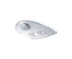 LEDVANCE LED Batteriebetriebene Leuchte, Leuchte für Außenanwendungen, Bewegungssensor, Tag-Nacht-Sensor, Kaltweiß, 102,5 mm x 92,4 mm x 36,5 mm, Door LED Down