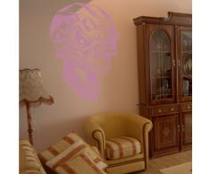 INDIGOS 4052166167918 Wandtattoo w918 Teufel der Hölle Wandaufkleber 120 x 82 cm, violett