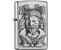Zippo Feuerzeug, Silber, one Size