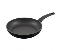Stylen Cook ROCKPEARL BLACK Bratpfanne mit Antihaftbeschichtung, Aluminium geschmiedet, Schwarz, 24cm