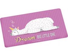 infinite by GEDA LABELS (INFKH) 12014 Lama Dream rosa Brotbrett, Frühstücksbrett, Frühstücksbrettchen, Brett, Brettchen, Mehrfarbig