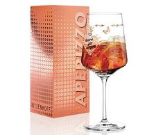 RITZENHOFF Aperizzo Aperitifglas von Michaela Koch, aus Kristallglas, 600 ml, mit edlen Goldanteilen