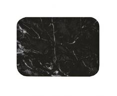 ZAK Osmos Serviertablett schwarz Marmor/weiss 40x30cm
