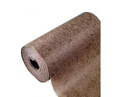 Tischläufer 25 m Hochzeit Taufe Konfirmation Kommunion Tischband 30cm (0,8€/m) (braun)