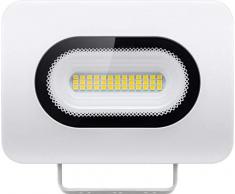 Goobay 38703 LED-Außenstrahler mit Modernen Design, Slim Design, 20W (ersetzt 116W Glühbirne), 4000K, 1600 Lumen, Abstrahlwinkel 110 Grad - Lichtlösung für Hauseingänge, Garagen, Carports und Wege