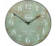 Roger Lascelles Wanduhr mit Schiff-Motiv