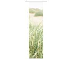 Home Fashion 86574-768 Schiebevorhang Digitaldruck Toulouse, Dekostoff 245 x 60 cm