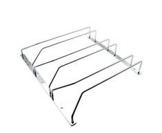 zoohot Gläserhalter - DREI Schiene unter kabinett weinglashalter Weingläser Aufbewahrungsbox für Barküche