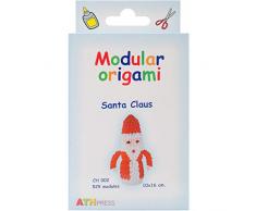 Modular Origami 529 Stück Weihnachtsmann Origami-Kits, Andere, transparent, 16x9x3 cm