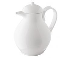 Helios Isolierkanne 1,0 Liter, weiß, Kunststoff, 14.5 x 14 x 23.4 cm