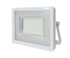 V-TAC 5678 LED 20 Watt SMD Fluter Scheinwerfer Strahler - Licht 6000 Kelvin kaltweiÃes Licht - IP65 - 1600 lm - Ersetzt 100 Watt Halogen - Gehäuse Aluminiumdruckguss grau VT-4820