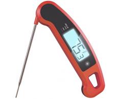 Lavatools Javelin Pro Duo Professionelles digitales Fleischthermometer für Küche, Lebensmittelkochen, Grill, BBQ, Smoker, Süßigkeiten, Heimbrauen, Kaffee und Öl