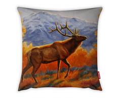 Bonamaison Dekorativ Kissenhülle, Kissenbezug, Zierkissenbezug, Wohnkultur, Für Sofa, Kaffeestube, Größe: 45X45 cm - Entworfen und hergestellt in der Türkei