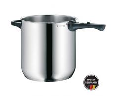 WMF Perfect Schnellkochtopf Unterteil 8,5l ohne Deckel, Schnelltopf 22 cm, Cromargan Edelstahl poliert, Induktion