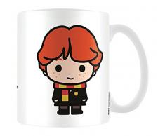 Wizarding World Harry Potter Kawaii Ron Weasley Ceramic Mug Kaffeetassen, Keramik, Mehrfarbig, 7.9 x 11 x 9.3 cm