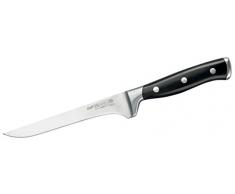 FMprofessional Ausbeinmesser BBQ, Ausbeiner mit Klinge aus Edelstahl, hochwertiges Küchenmesser mit hoher Schnitthaltigkeit und Schärfe (Farbe: Schwarz/Silber) Menge: 1 Stück