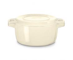 KitchenAid Gussbräter, Gusseisen, beige, 24 cm