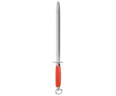 GGS-Solingen 813202429 Wetzstahl 30cm, Kunststoffgriff rot