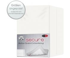 CelinaTex Secure Schonbezug 60 x 120-70 x 140 cm Molton Stretch Unterbett Baby- Kindergröße Matratzenauflage 0003057