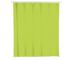 Wenko 22483100 Duschvorhang Anise Green, wasserdicht, pflegeleicht, Kunststoff (PEVA), 180 x 200 cm, anisgrün