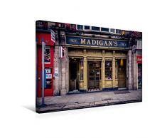 Premium Textil-Leinwand 45 x 30 cm Quer-Format Madigans, Dublin | Wandbild, HD-Bild auf Keilrahmen, Fertigbild auf hochwertigem Vlies, Leinwanddruck von Markus Pavlowsky