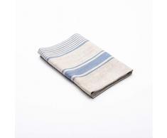 LinenMe 65 x 130 cm Badetuch Blaues Leinen Provance 0075502