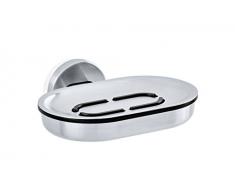 blomus 68901 Areo Seifenschale, edelstahl matt, 14,5 x 12,2 x 5,7 cm
