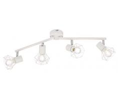 Fischer&Honsel Ran Deckenbogen, Metall, 40 W, weiß