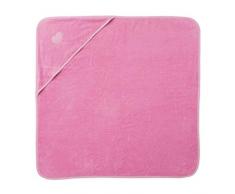 Möve Hearts Kapuzentuch, Flamingo, 85 x 85 cm