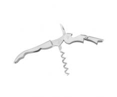 Westmark Kellnerbesteck, Mit Kapselheber und Zwei-Stufen-Hebel, Rostfreier Edelstahl, Profi, Silber, 60172270